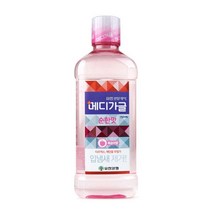 유니크앤몰 무색소 무에탄올 유한덴탈케어 메디가글 잇몸케어 피치향 750ml, 순한맛 복숭아향, 1개
