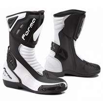 [포르마 FORMA] FRECCIA RACING BOOTS BLK/WHT 프레챠 레이싱 부츠 블랙/화이트, 블랙-화이트