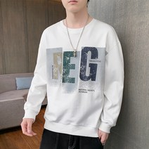 남자 맨투맨 가을옷 남장 ins 트렌드 옷 긴팔티셔츠 맨투맨