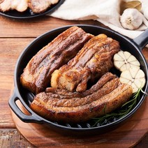 머거팜 머거 훈연통보쌈 200g 돼지고기 캠핑 삼겹살 수육, 3개