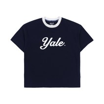 예일 키즈 예일 필체 세미오버핏 티셔츠 YAK23TS46