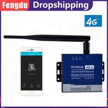 대문번호키 도어락 자동문 현관문 전자 Rtu5024 자동 게이트 액세스 컨트롤러 4G GSM 오프너 전화 차고 원격 제어