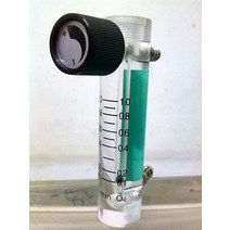 디지털 유량계 전자식 액체 플로우 미터 게이지 밸브 황동 커넥터가있는 아크릴 가스 공기, 없음