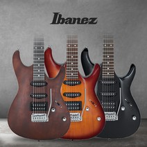 아이바네즈 일렉기타 GSA60 입문 연습 연주용 풀구성세트, BROWN SUNBURST