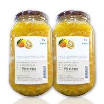 거제 통영 유자청 유자차 2kg+2kg