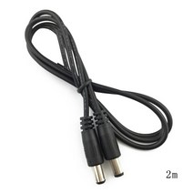 휴대용 사냥 열화상 카메라 스마트폰 cctv dc 전원 플러그 5.5 x 2.1mm 수 - 5.5 x 2.1mm 수 cctv 어댑터 커넥터, 없음