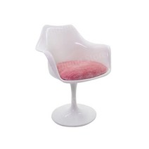 튤립의자 포인트가구 로비 인테리어 미용실 서재 식당, 빅 블랙 + 화이트