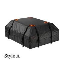 루프박스 루프백대형 420D 방수 자동차화물 지붕 가방 옥상 수하물 캐리어 블랙 스토리지 큐브 여행 SUV 밴, 01 육군 녹색, 1개