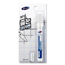 1+1 브이텍 VT-015 타일 줄눈 마카펜 10ml 보수 틈새 욕실, 3개