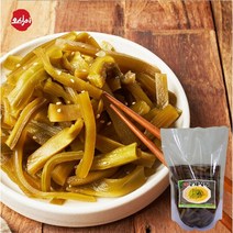 울릉도 강원도 자연산 장아찌 간장절임 (명이 곰취 당귀 청매실 돼지감자 전호나물 궁채), 궁채절임(중국산) 1kg