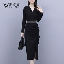 해외 롱원피스 미니원피스 원피스 추동 스커트 명품 코트 완성