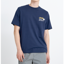 지프 남여공용 서핑 90그래픽 반팔 티셔츠 JM2TSU592 NA