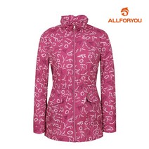 [올포유] 여성 AFY 로고 패턴 점퍼 AWJUI7315-403_G