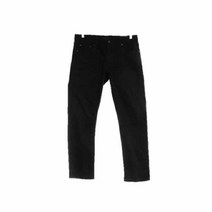 유니클로 블랙 데님 슬림스트레이트진 남자 6207