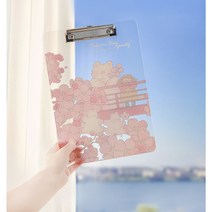 이스라지와 곰돌이 A4 클립보드판 투명보드파일, 이스라지와 친구들