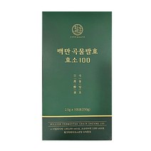 활강원 백만효소100 곡물발효효소 2.5g x 100포(1개월분) 리뉴얼, 1개