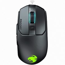 로캣 KAIN 200 AIMO 유무선 게이밍 마우스, Black