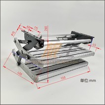 수동 계단 카라반 캠핑카 알루미늄 발판 접이식 스텝, 보조 수동