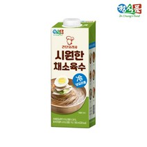 [정식품] 간단요리사 시원한 채소육수 950mlx12팩, 950ml, 12팩