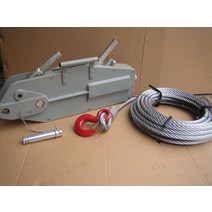 윈치 핸드 레버가 있는 터거 타이어 와이어 로프 윈치 3.2T, 한개옵션0