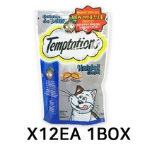 [에이치플러스몰] 고양이 냥냥 템테이션 헤어볼 닭고기맛 60g 12P 1BO, 선택:박스