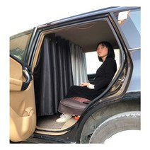 폴리곤쉴드 햇빛가리개 차박 차량용 커튼 캠핑용품, 일반 자동차 블랙 너비 1.6 높이 1.06M