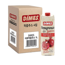 디메스 석류착즙주스, 1000ml, 8개