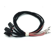 자동차 인테리어 도어 경고등 램프 케이블 배선 하네스 플러그 폭스 바겐 Passat B6 B7 CC 골프 5 6 MK6 7 MK7 Eos Tiguan 3AD 947 411, 4Pcs_2