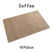 베이킹 도구 제작 재료 케익 쿠키틀 홈 빵틀 실리콘 머핀 4060 cm3040 cm 재사용 가능한 내성 매트 시트 내유성 종이 오븐 패드 붙지 않는 주방, 커피-40x60cm