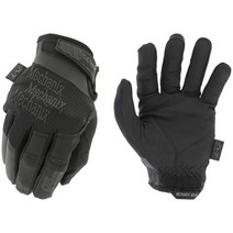 메카닉스 웨어 MSD-55-010 : Tactical Specialty 0.5mm 고민첩성 보호 전술 작업용 장갑 (라지 올 블랙), Black_Small