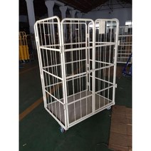 메쉬파레트 박스카트 롤테이너 휀스 망카트 철망 파렛트 팔레트, 80x60x170 도어 4도어