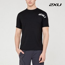 2XU 글로벌 남성 액티브 피니쉬라인 판넬 티셔츠_X1MM15123BLK
