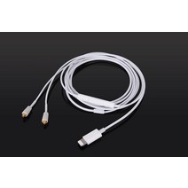 Westone-W10 W20 W30 W40 W50 W60 W80 용 마이크가 있는 오디오 케이블 아이폰 11/11Pro/Xs/XR/X/8 Plus/8, 02 without earhook