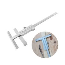케가끼 게이지 비눈금형 300mm HM-300 목공용직각자 금긋기 게가끼