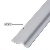 흡음 방음 스펀지 자체 접착 창 씰 스트립 방수 나일론 천 폼 도어 날씨 고무 스트립, 회색, 10미터