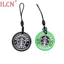 UID S50 1K 13.56Mhz 재기록 가능한 액세스 제어 카드 Keyfobs 방수 떨어지는 접착제 키 태그 변경 NFC RFID 배지 체인, [03] 2pcs Random Color