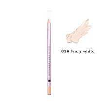 3d 컨실러 연필 커버 여드름 반점 다크 서클 나무 막대 내츄럴 컨투어 코스메틱 페이스 메이크업 브라이트 펜 커버 도구, 01 아이보리 화이트