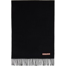 기타 [명품]아크네 23SS CANADA NR NEW 울 머플러 블랙 CA0210 900 CA0210900