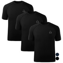 아르메데스 남성용 기능성 반팔 라운드 언더레이어 상의 ID-R36 3p