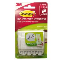 쓰리엠 코맨드 액자부착 찍찍이 테이프 혼합형, 2개