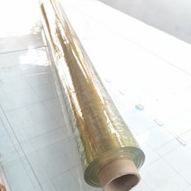 (모델A120 무색투명1mm폭120cm) PVC연질염화방풍비닐 아스테이지 책상테이블식탁투명매트, 1개