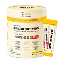 강아지 종합영양제 60회분 관절 기관지 피부 눈 심장 항산화 면역 유산균 페티널 올인업 맥스 120g