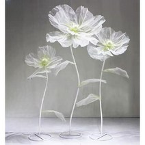 브라이덜샤워 소품 결혼식 웨딩촬영 자이언트 플라워 포토 부스, B