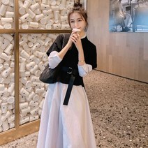 잇츠 프렌치 룩 여신 투피스