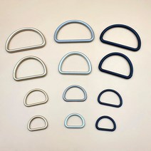 둥근 디링 일체형 가방고리 끈 키링 가방 의류 부자재, 다모아가게2 실버_30mm
