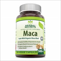 Herbal maca 프리미엄 생마카 마카추출물 마카추천 고함량 500mg 알약250정 미국직배송