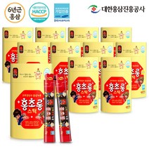 홍초롱 어린이 홍삼 녹용 스틱 30포 (맛있는 유아 키즈 홍삼 진액), 10g, 11개