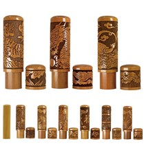 도장새김 대추나무 개인 인감도장 수제도장모음, 등용문(잉어)