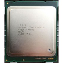 파워딜 Intel Xeon E5 2690 프로세서 2.9GHz 20M he LGA 2011 SROLO C2 인텔 제온 서버 CPU, 한개옵션0
