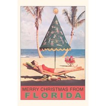 (영문도서) Vintage Journal Merry Christmas from Florida Festive Umbrella Paperback, Found Image Press, English, 9781669518778